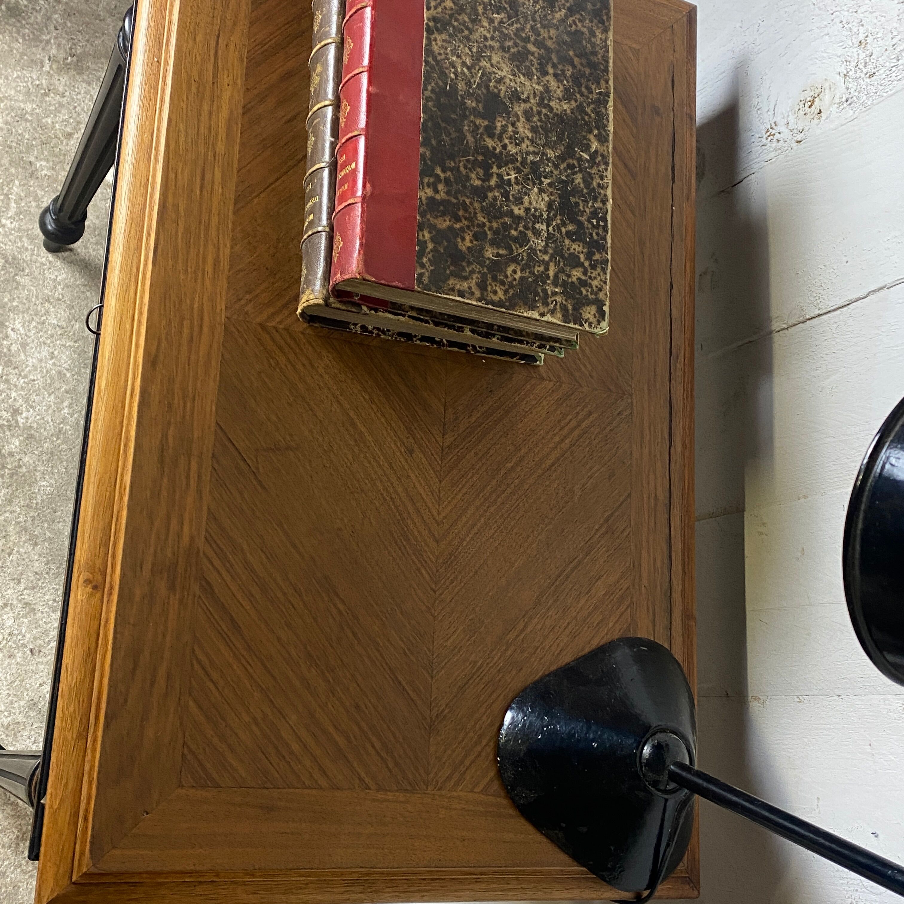 Black patinated lady's desk