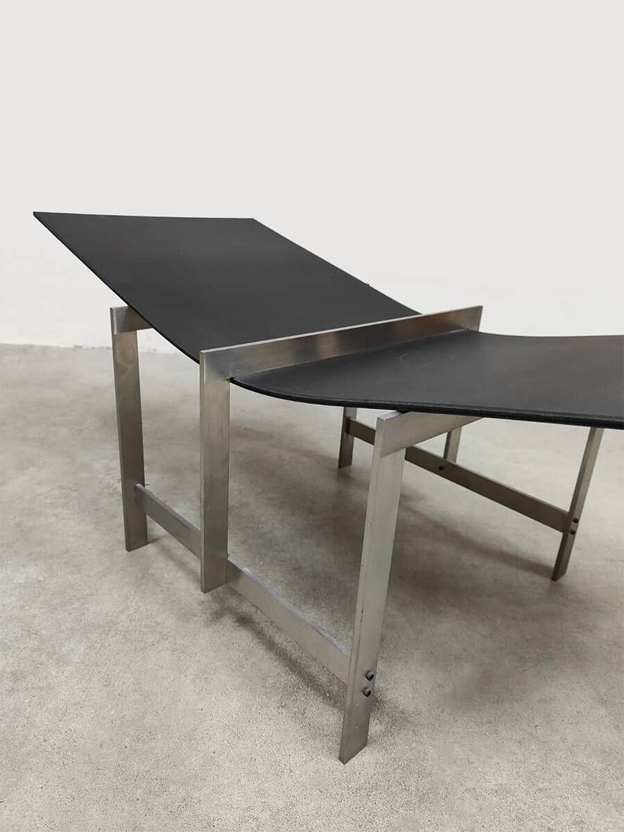Dutch vintage design Manifold side table magazine holder Galerie Binnen