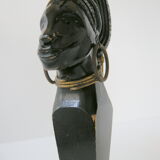 Vintage lamp wood 1950