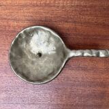 Brutalist Bronze Candle Holder, 1970s