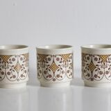 Set of 3 Biltons 70s mugs
