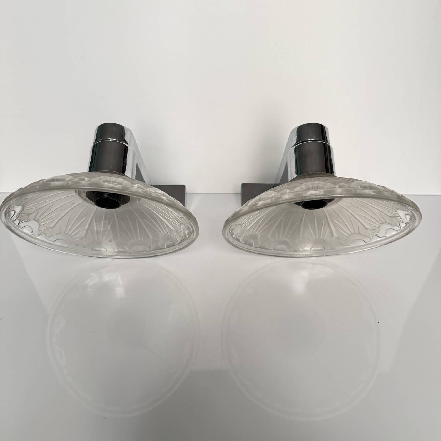 Pair of Art Deco wall sconces