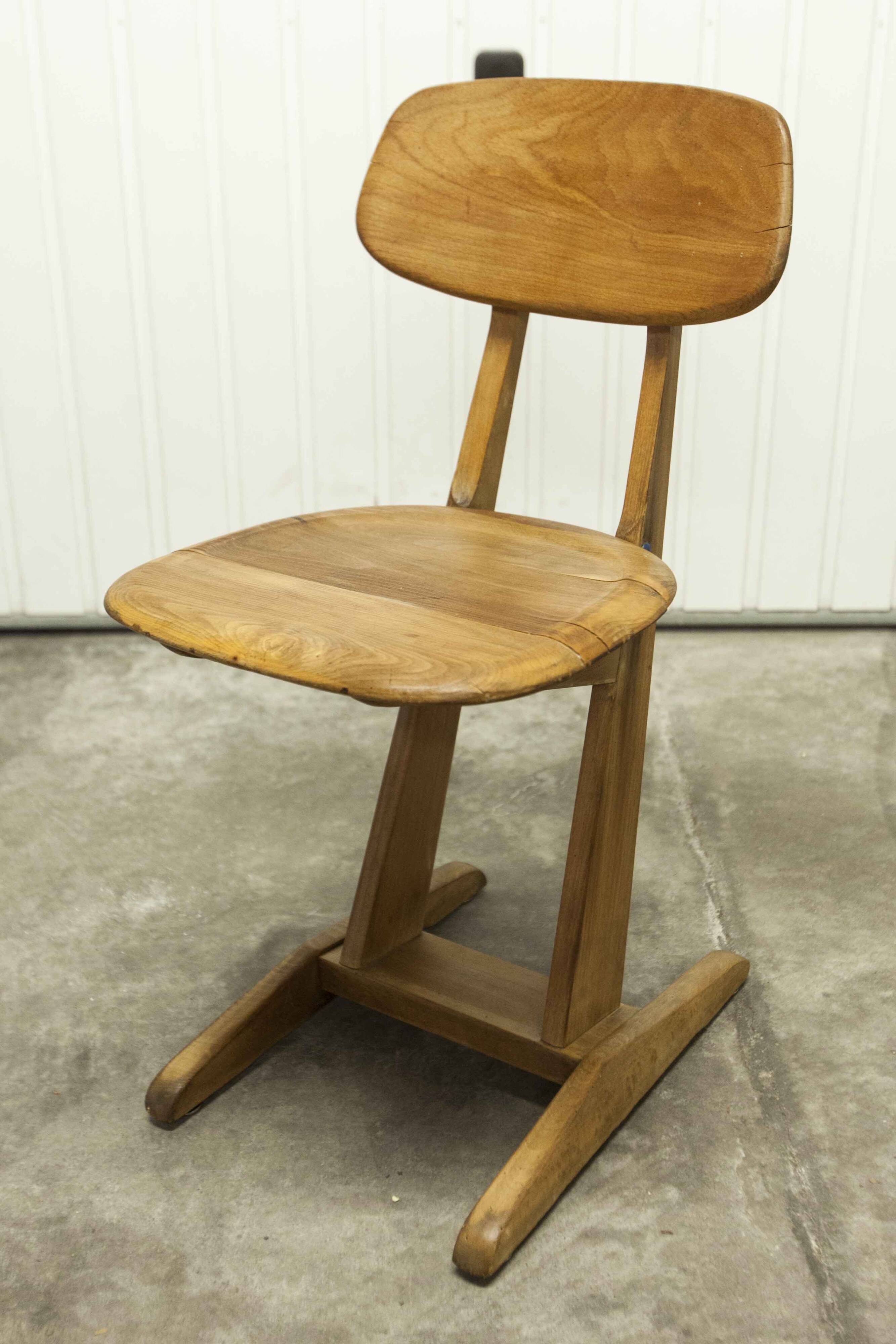 Children's chair hohenloher schulmöbel turngerätefabrik J. koffmann 1900 solid wood