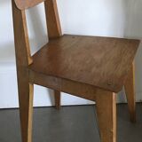 Vintage wooden chair for children from the 1960s:1970s