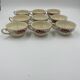 Set of 9 Boch Frères cups 1963