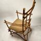 Vintage Italian Armchairs and Coffee Table in Bamboo and Brass by Paolo Traversi, 1970s, Set of 3