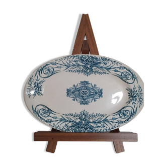 Oval plate Louis XVI Pexonne