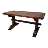 Oak coffee table in monastery style