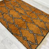 Handmade Moroccan Berber carpet 247 x 150 CM