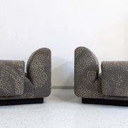 Vintage armchairs By Eberhard Geißler, Oelsa, Germany, 1970s