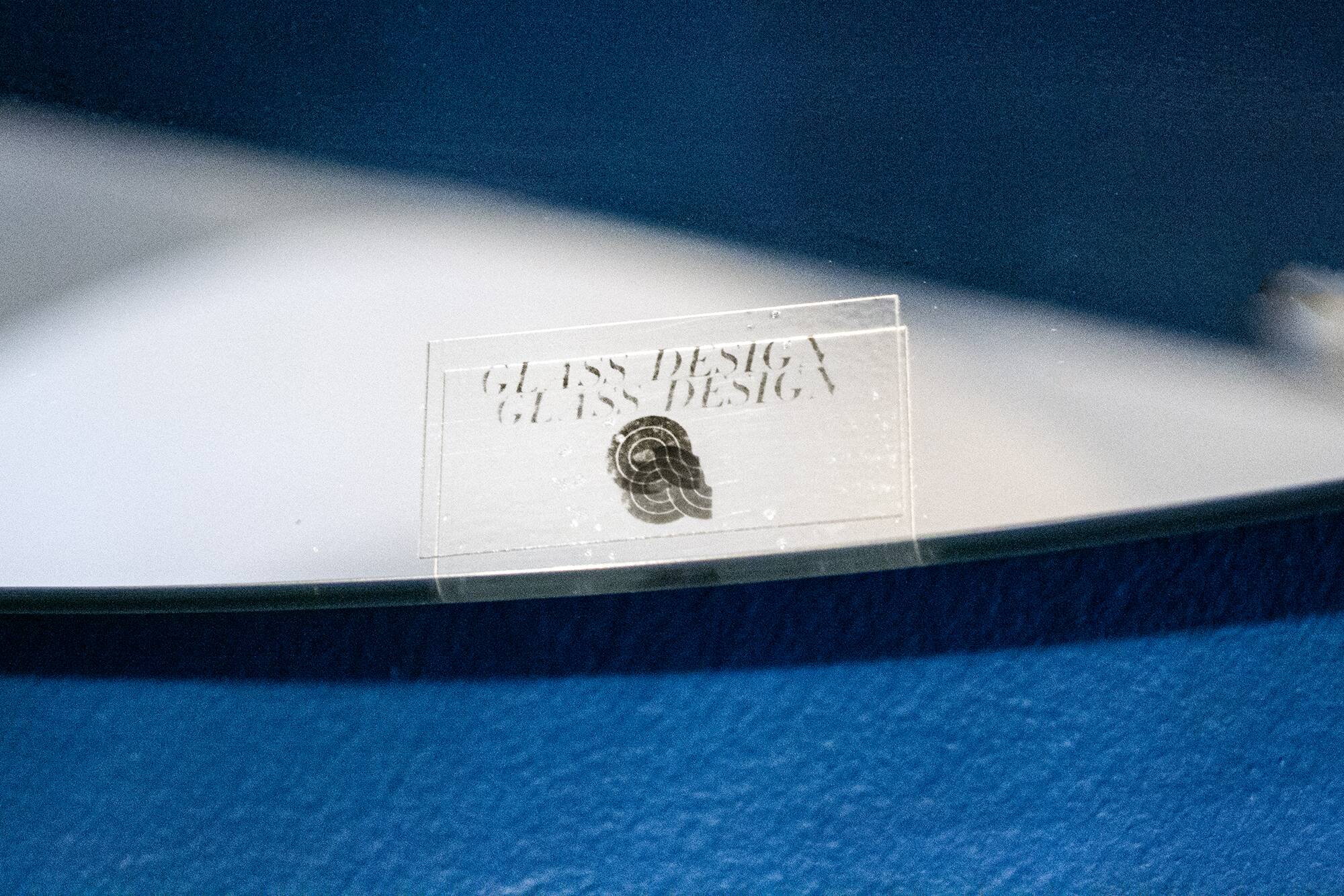 Scornice Wall Mirror by Nanda Vigo for Glass, 1988