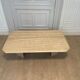 Travertine coffee table, Italy, 1980s