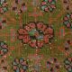 3x11 Vintage Terracotta Oriental Pattern Turkish Runner Rug, 89x342Cm