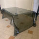 Table basse Plexiglass fumée