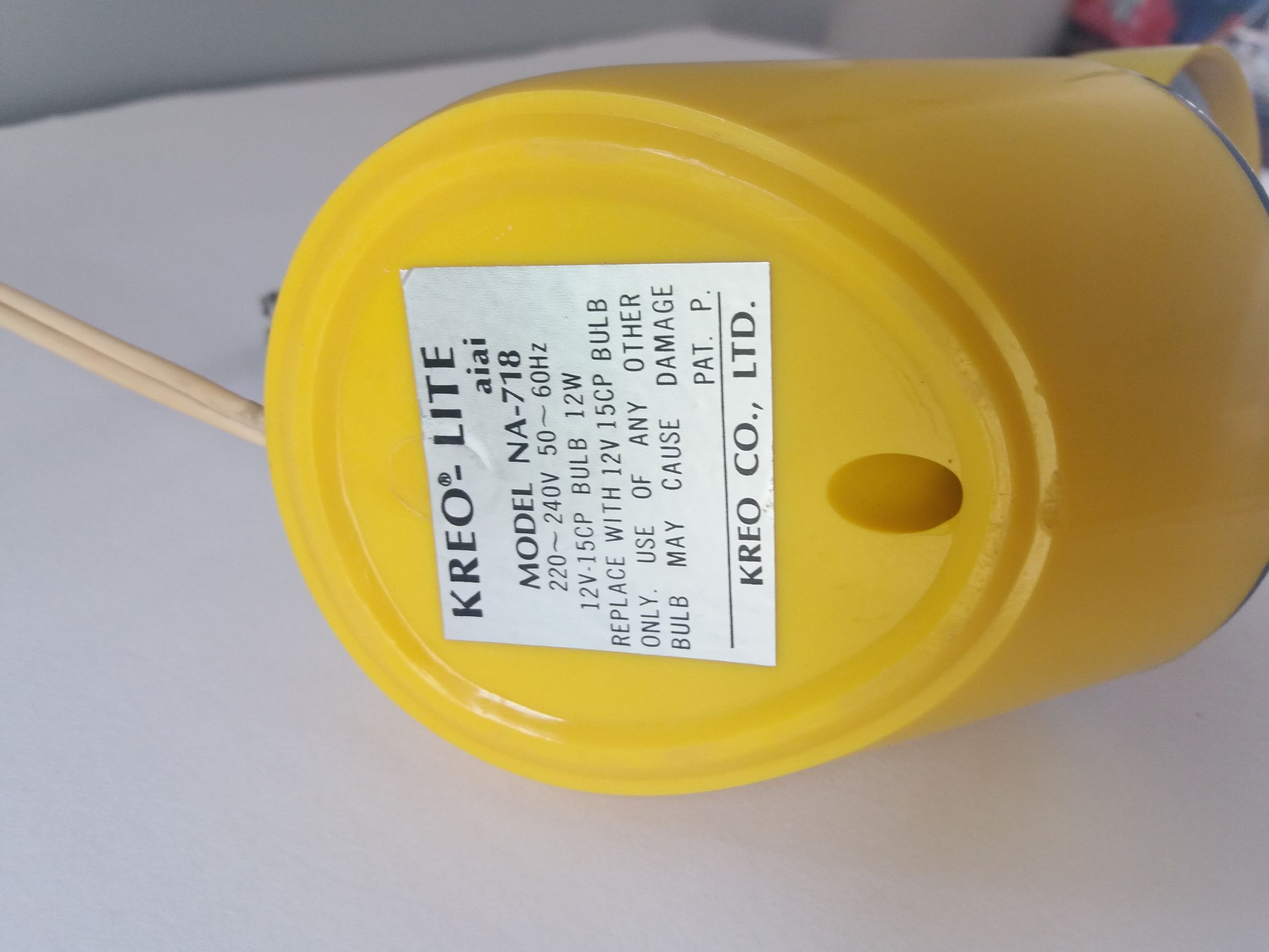 Kreo-Lite NA718 aiai desktop lamp by Sapporo
