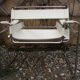 Marcel Breuer's Wassily B 3 armchairs pair in white and chrome leather