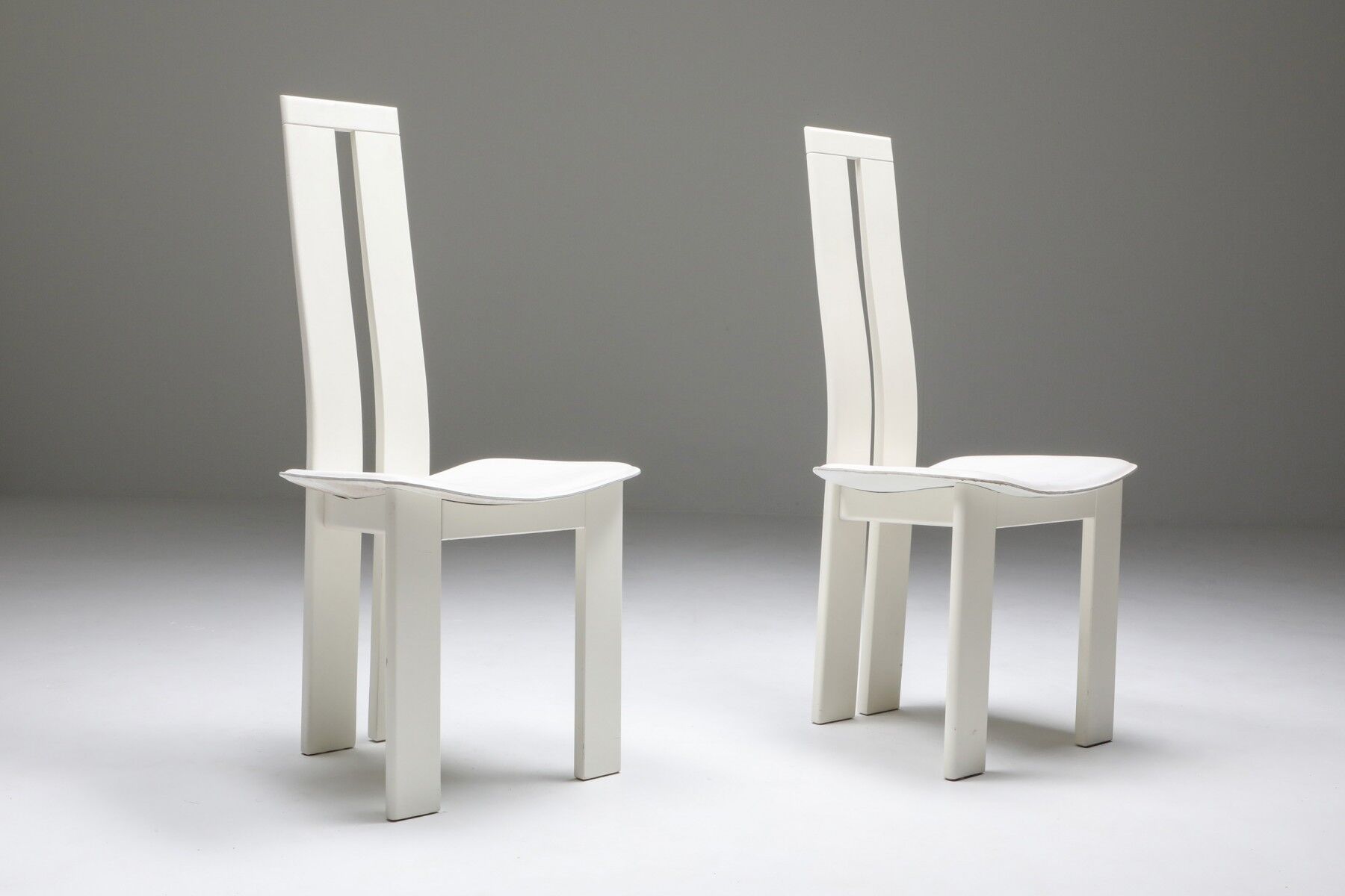 Pietro Costantini dining chairs 1980
