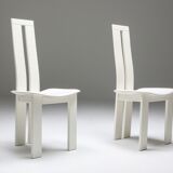 Pietro Costantini dining chairs 1980