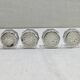 Boulenger – 4 Salt Cellars In Sterling Silver “