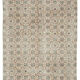 Oriental handmade decorative 1970s beige carpet 192 cm x 292 cm