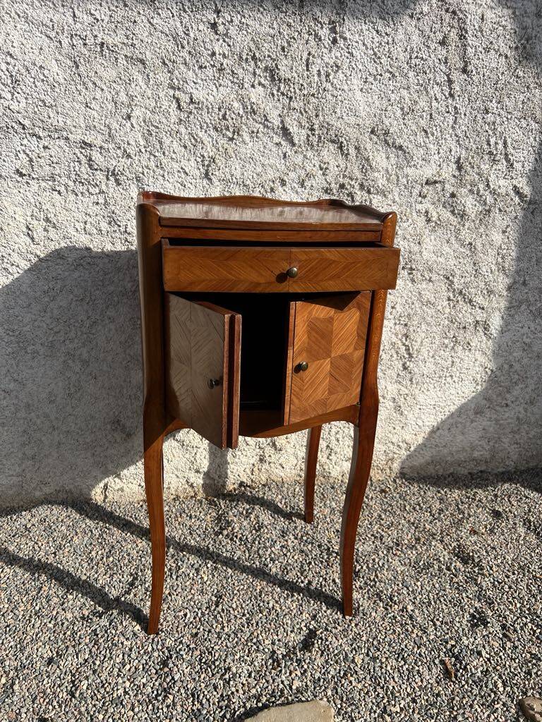 Louis XV style bedside table