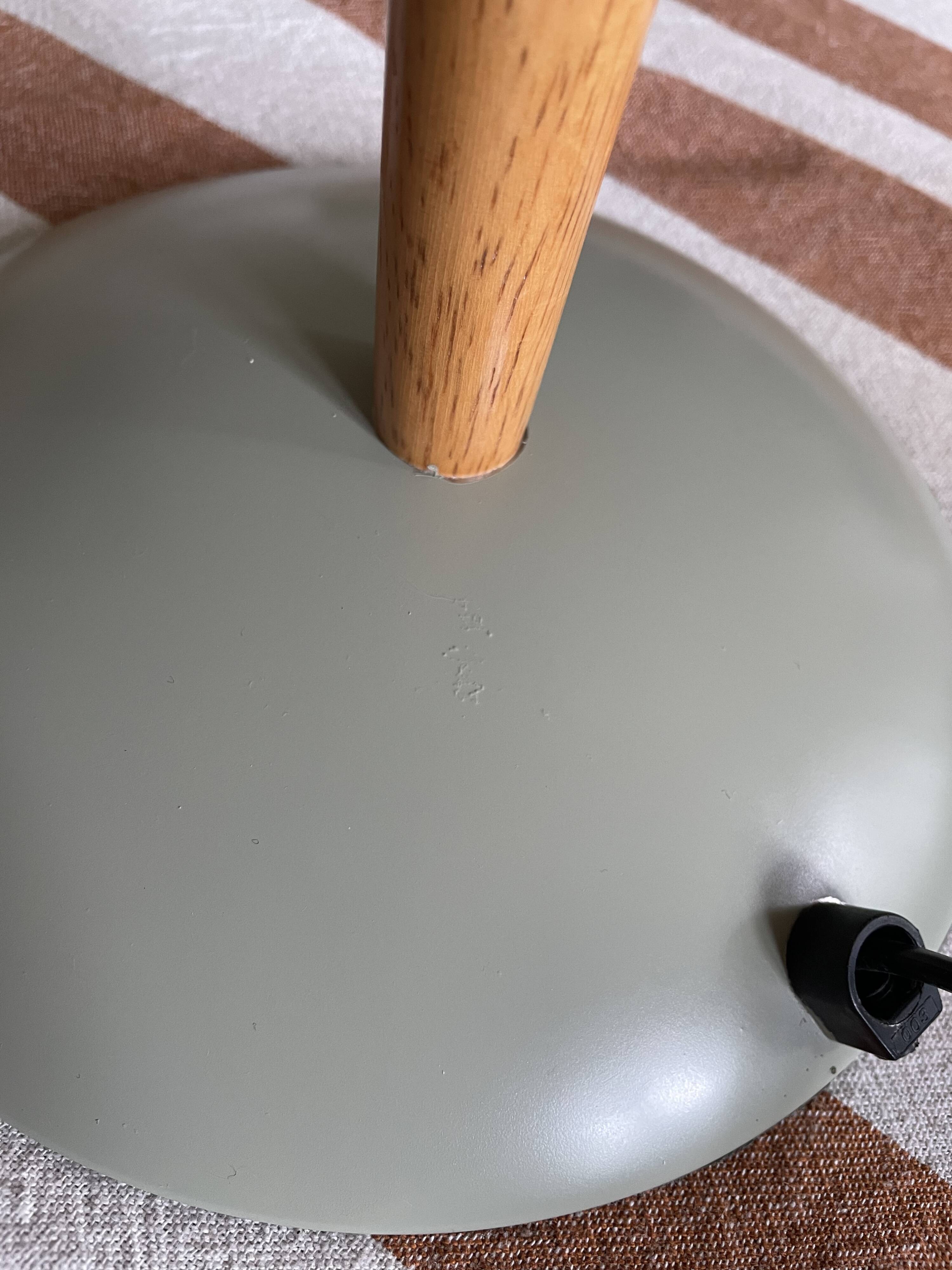 “Paquebot” lamp in wood and metal