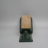 Green terrine with duck lid