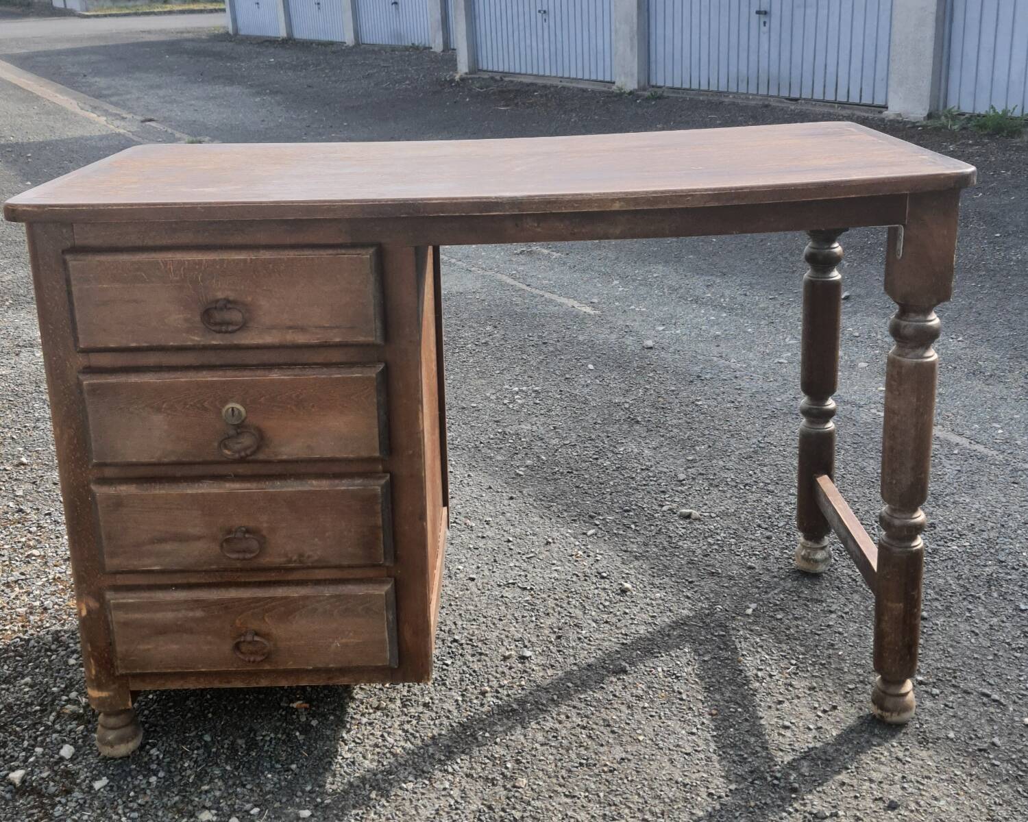 Small wooden desk