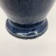 Vase Accolay en grès émaillé Bleu France Circa 1970