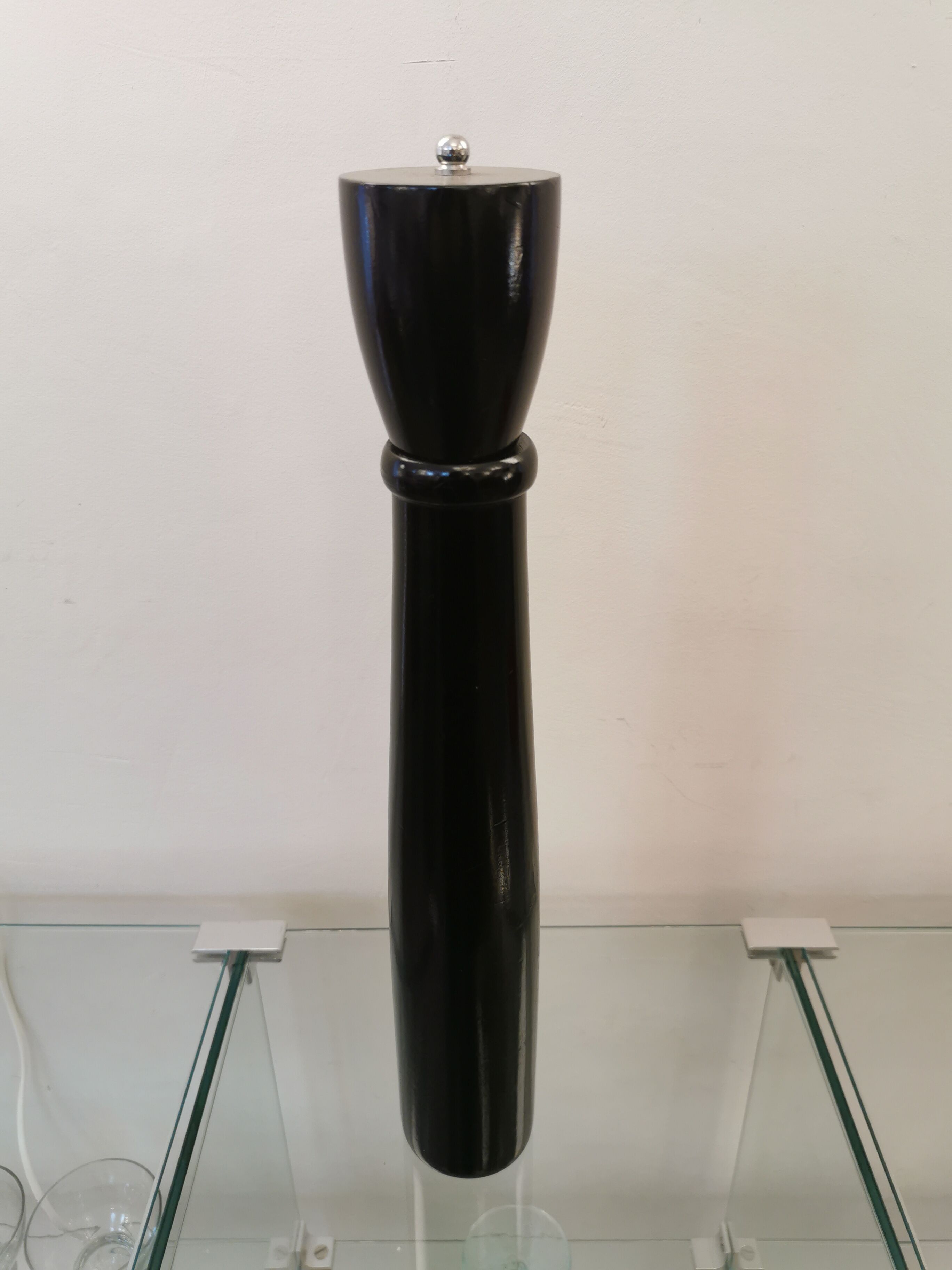 Vintage wooden pepper mill