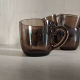 Set of 6 cups and saucers