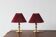 Teardrop Table Lamps by Hugo Asmussen, 1970s, Set of 2