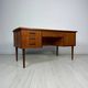 1960s Vintage Scandinavian Mid-Century Teak Writing Desk