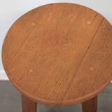 Set of 4 brutalist bar stools