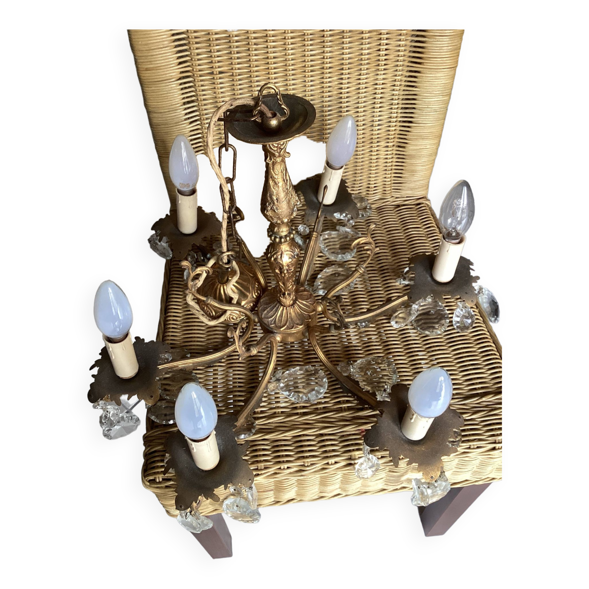 Crystal chandelier
