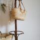 Old wooden parrot coat holder