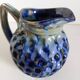 Vintage ceramic pitcher "blackberry"
