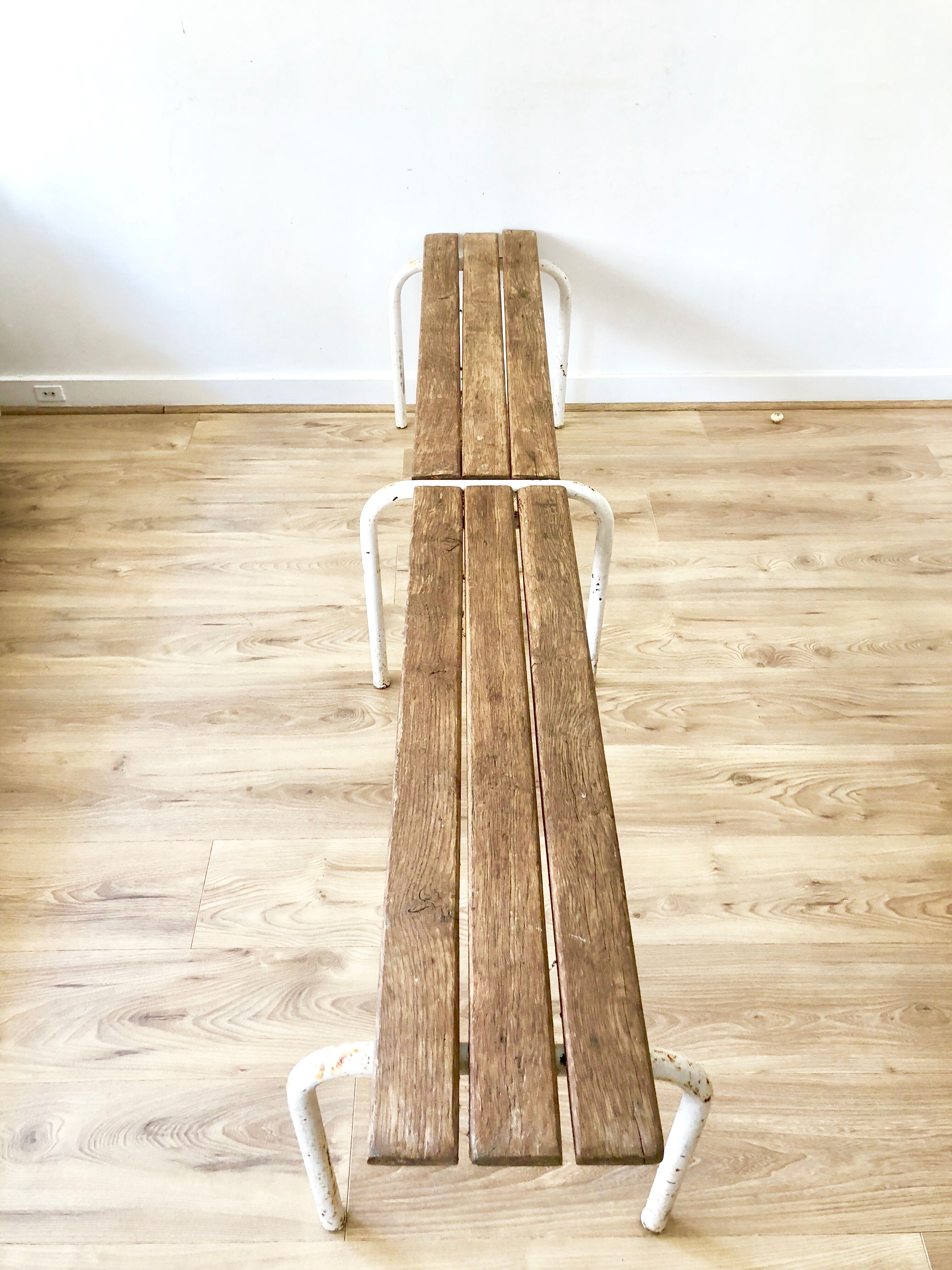 Bench vintage school years 50/60