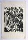 Nicole quétin, the grass lights up its lights, c. 1990. etching signed in pencil