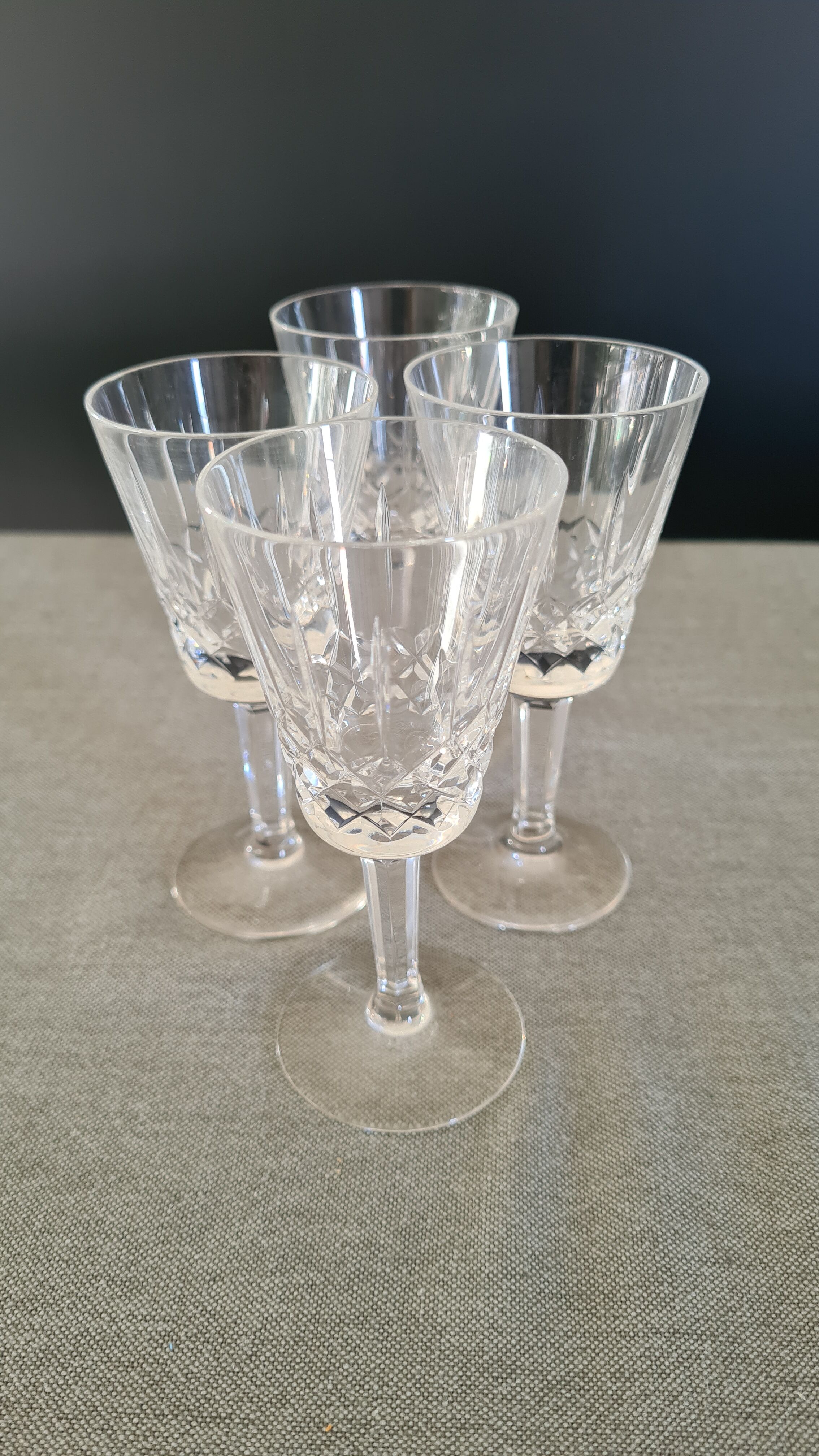 Arques crystal liqueur glasses
