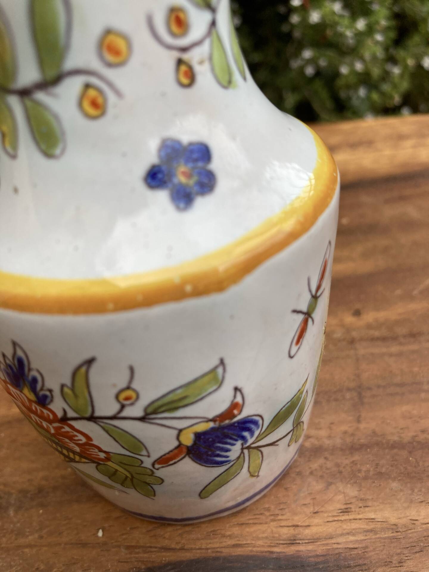 Soliflore Desvres pottery
