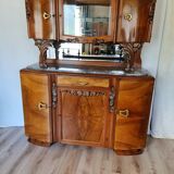 Vintage two-body sideboard from the 30s-50s