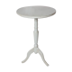 Round table, shabby chic pedestal table