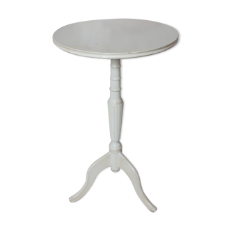 Round table, shabby chic pedestal table