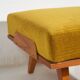 Ensemble de deux fauteuils et pouf – Mid-century Modern (vers 1950). Ensemble de trois pièces