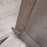 Double cupboard door front in old painted fir