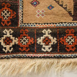 Tapis afghan tissé à la main  78x143cm