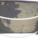 Black design armchair