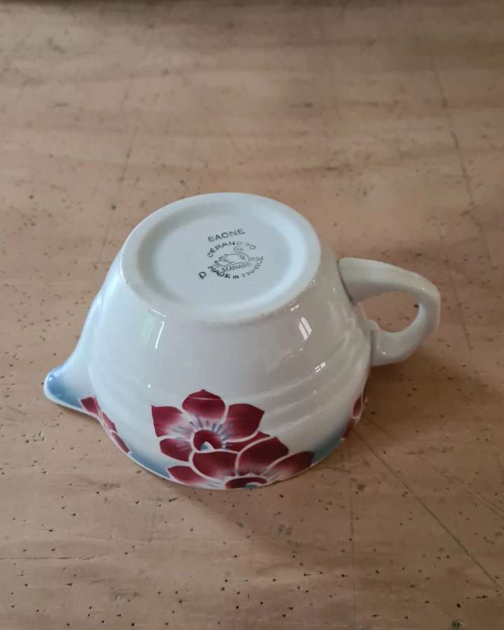 Saucière faïence Saint Amand