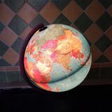 Globe world map